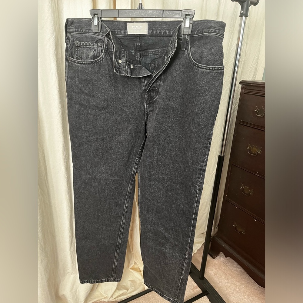 Everlane Curvy 90s cheeky straight jeans size 32 ankle